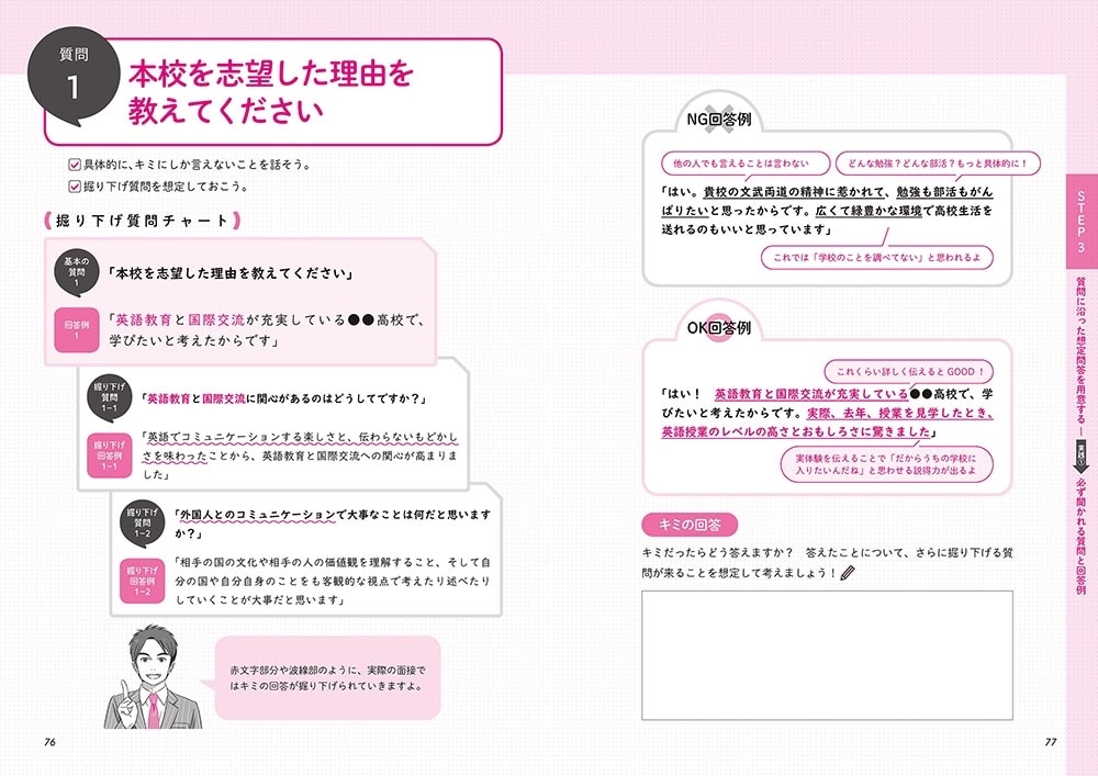 高校入試 塾で教わる 面接の受け方