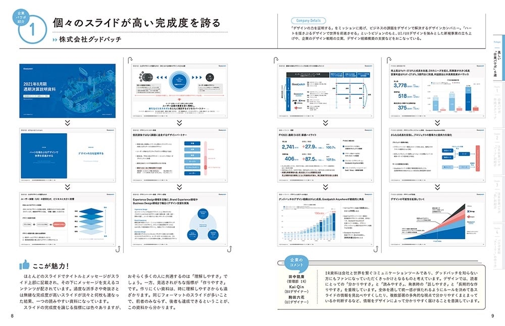 注目企業の実例から学ぶパワポ作成術