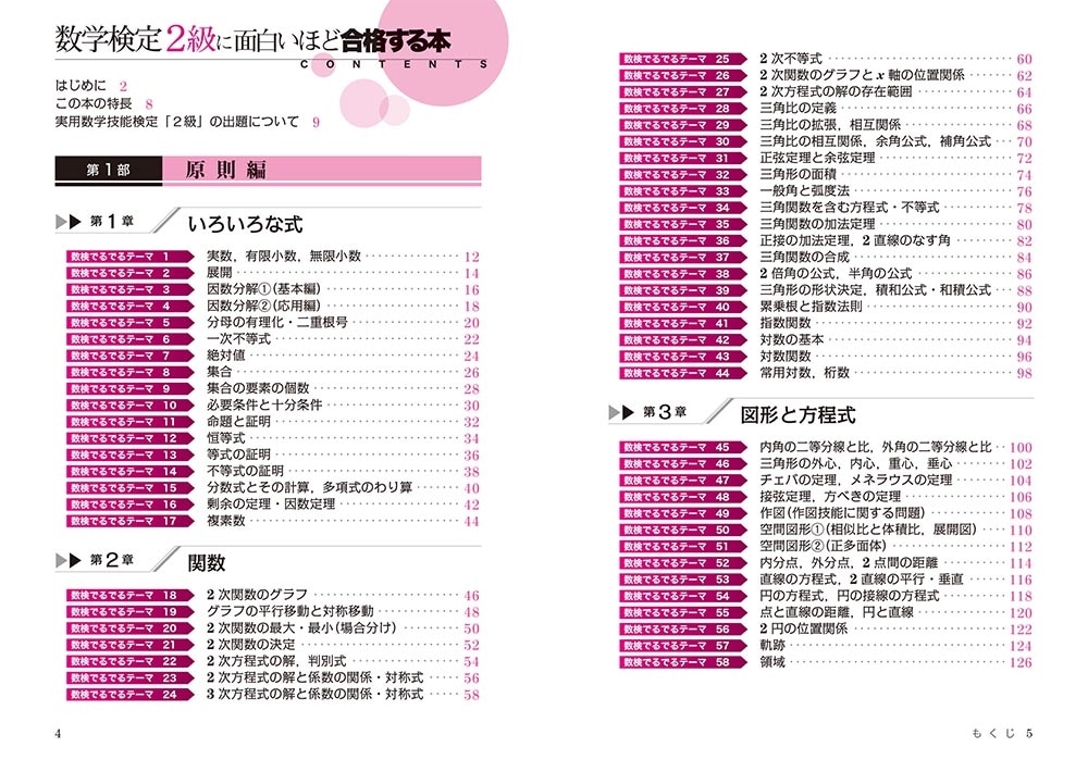数学検定2級に面白いほど合格する本