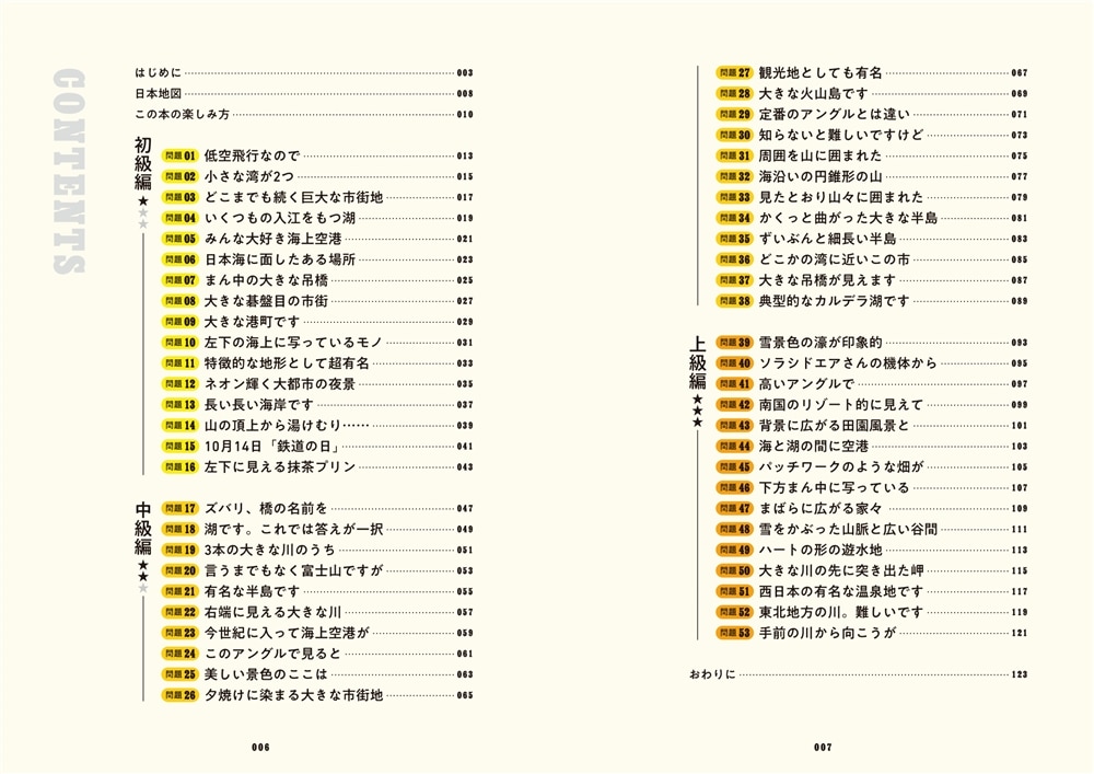 #クイズ空から見たら 日本地図に強くなる頭の体操