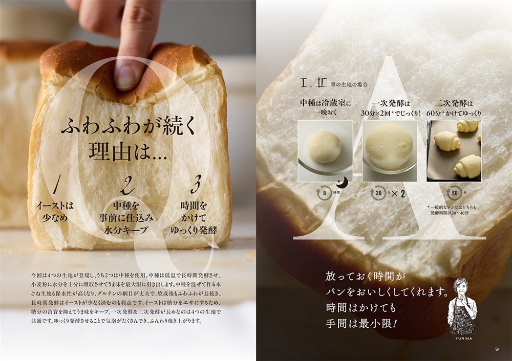 パン職人が教える 3日間ふわふわが続くパン