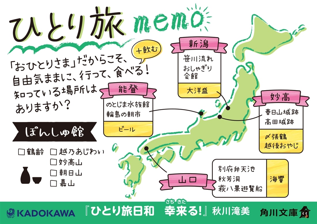 ひとり旅日和　幸来る！