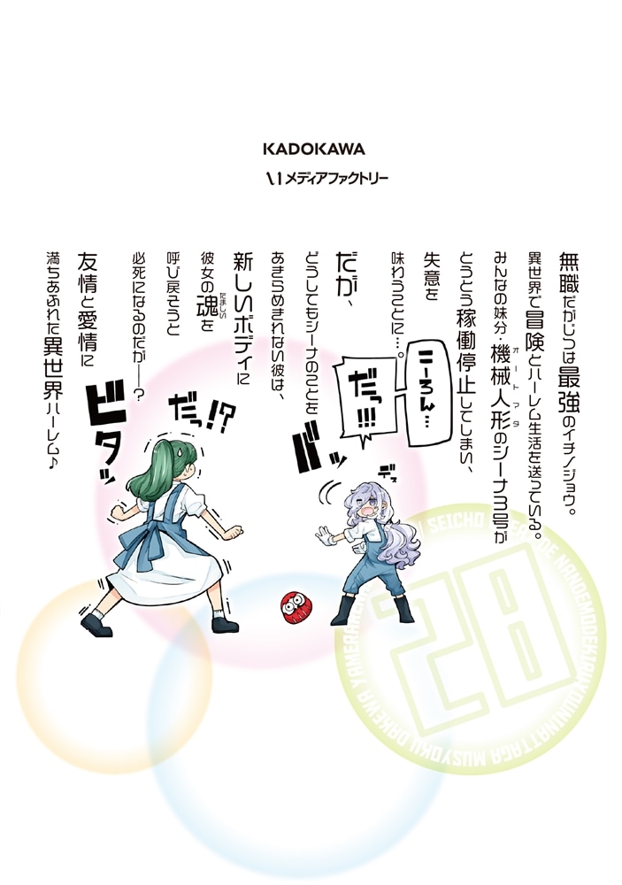 成長チートでなんでもできるようになったが、無職だけは辞められないようです　28