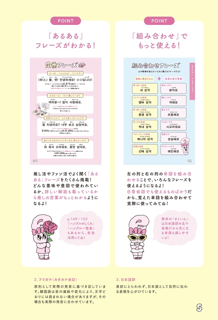 エスターバニー　使える韓国語単語＆フレーズ集