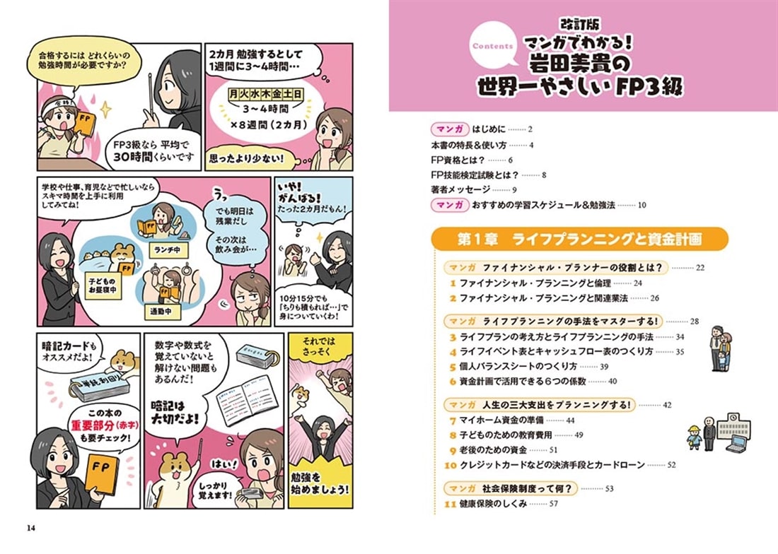 改訂版 マンガでわかる！ 岩田美貴の世界一やさしいFP３級