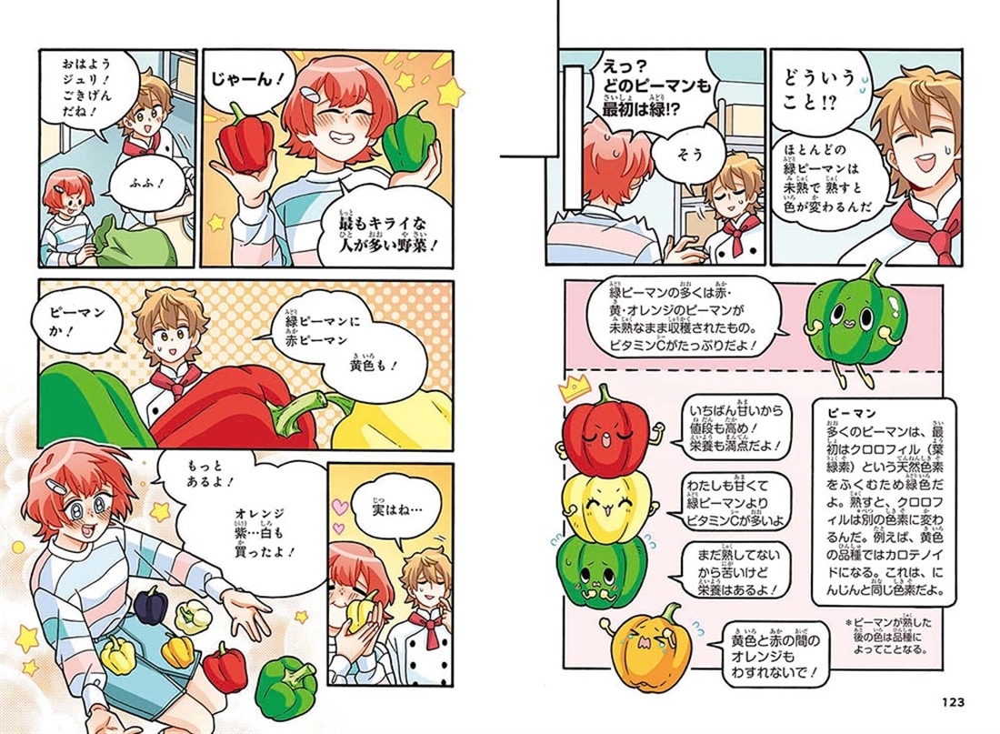 角川まんが学習シリーズ ときめきチェンジ！ キライが好きになる!?　食べもの＆栄養