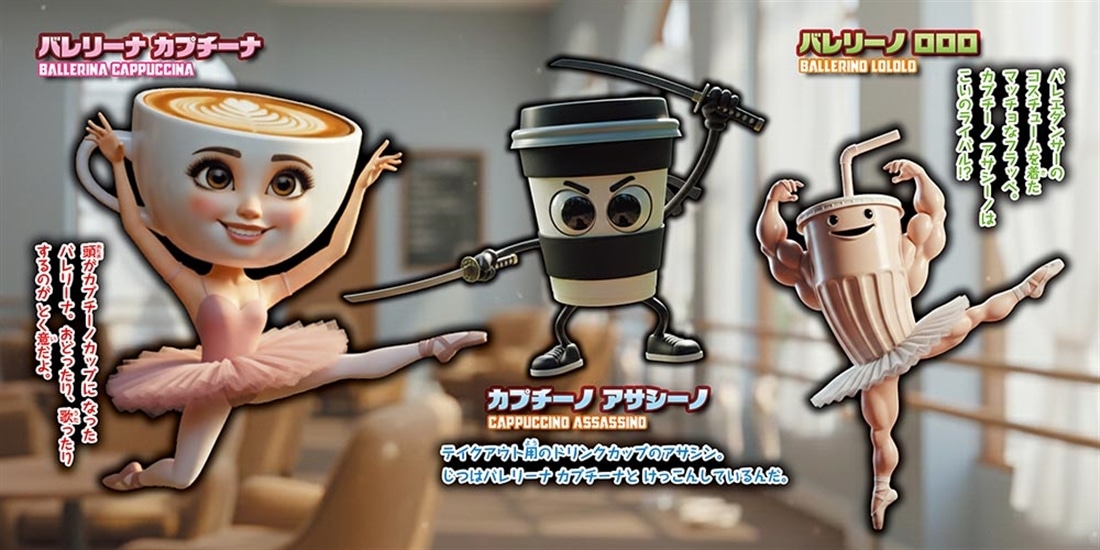 イタリアンブレインロット トゥントゥントゥンサフールと仲間たち大集合図かん