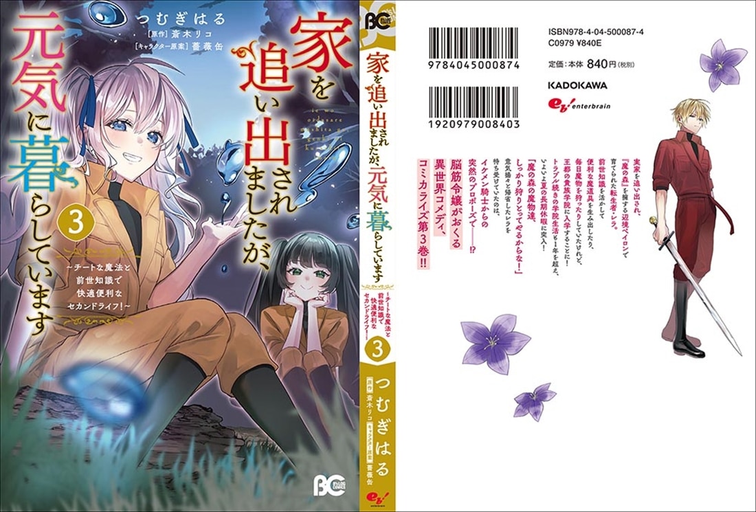 家を追い出されましたが、元気に暮らしています ～チートな魔法と前世知識で快適便利なセカンドライフ！～ 3