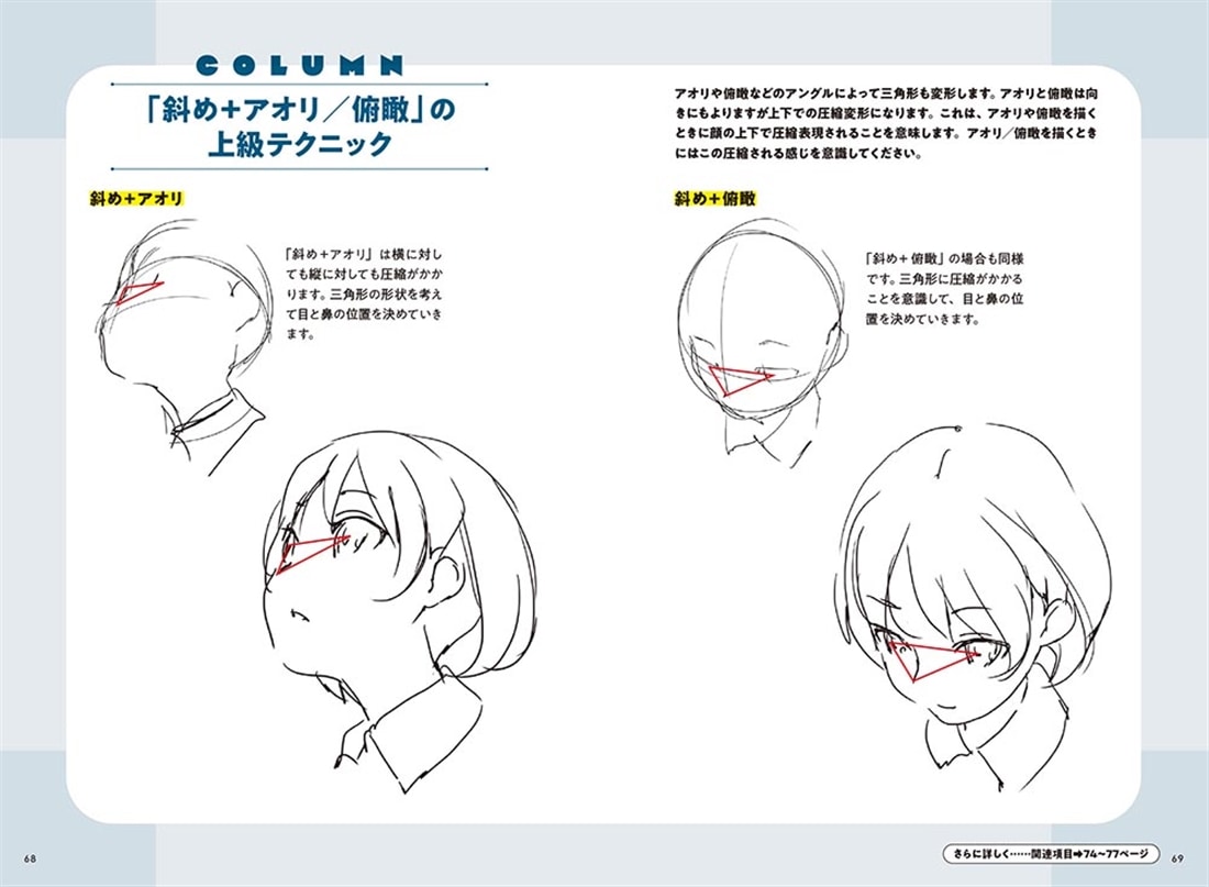 コンパクト版 神技作画　【初級編】顔と身体の描き方
