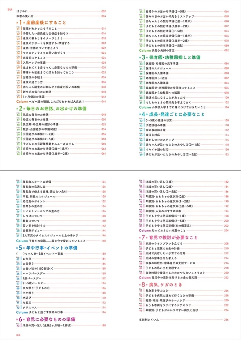 改訂版 育児やることリスト大全 妊娠期から5歳までのほぼすべてがわかる！