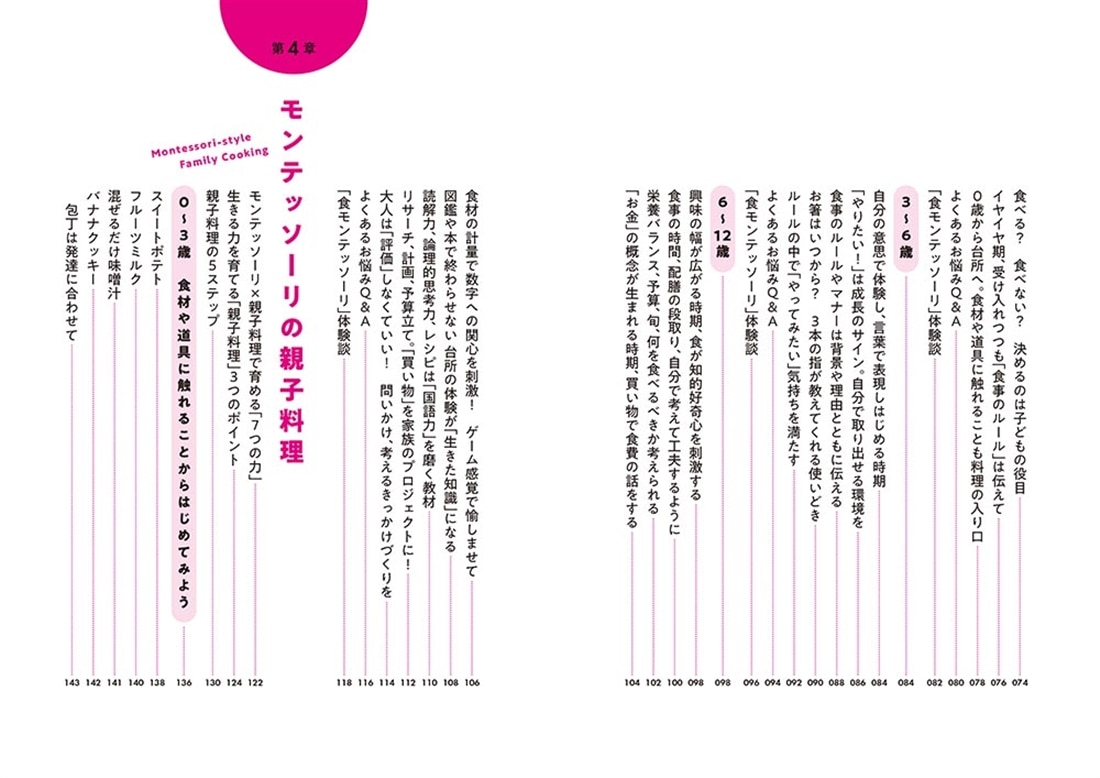 子どもの才能がぐんぐん伸びる！ 食からはじめるモンテッソーリ