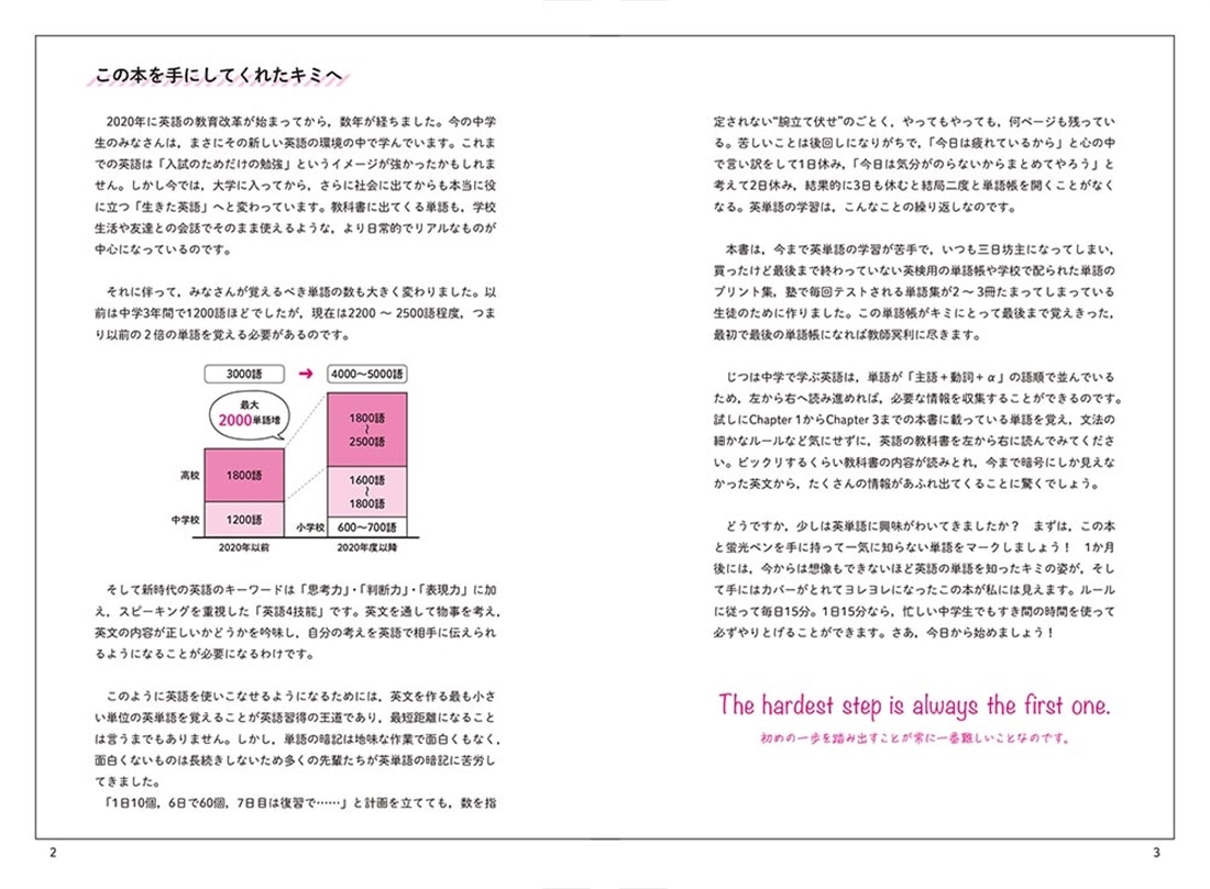 改訂2版　世界一覚えやすい　中学の英単語2000