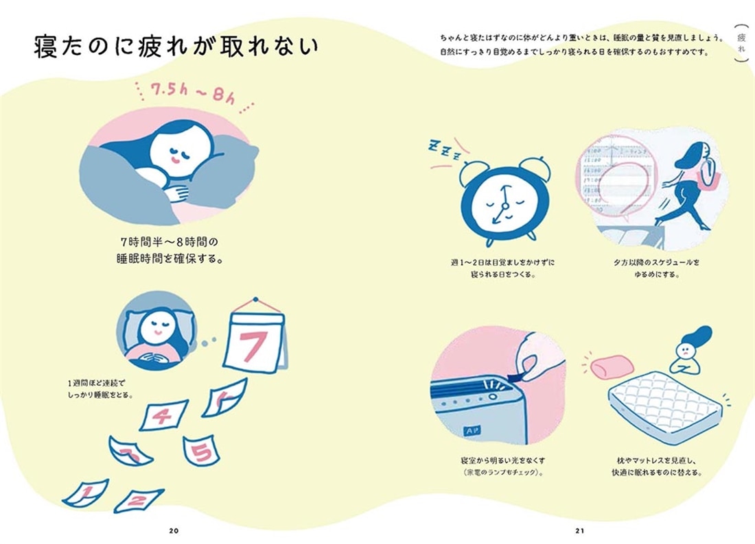 見るだけでわかる実用書 疲れと女性のプチ不調