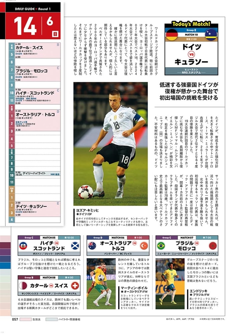 月刊ザテレビジョン首都圏版7月号増刊 北中米ワールドカップ2026　パーフェクト観戦BOOK