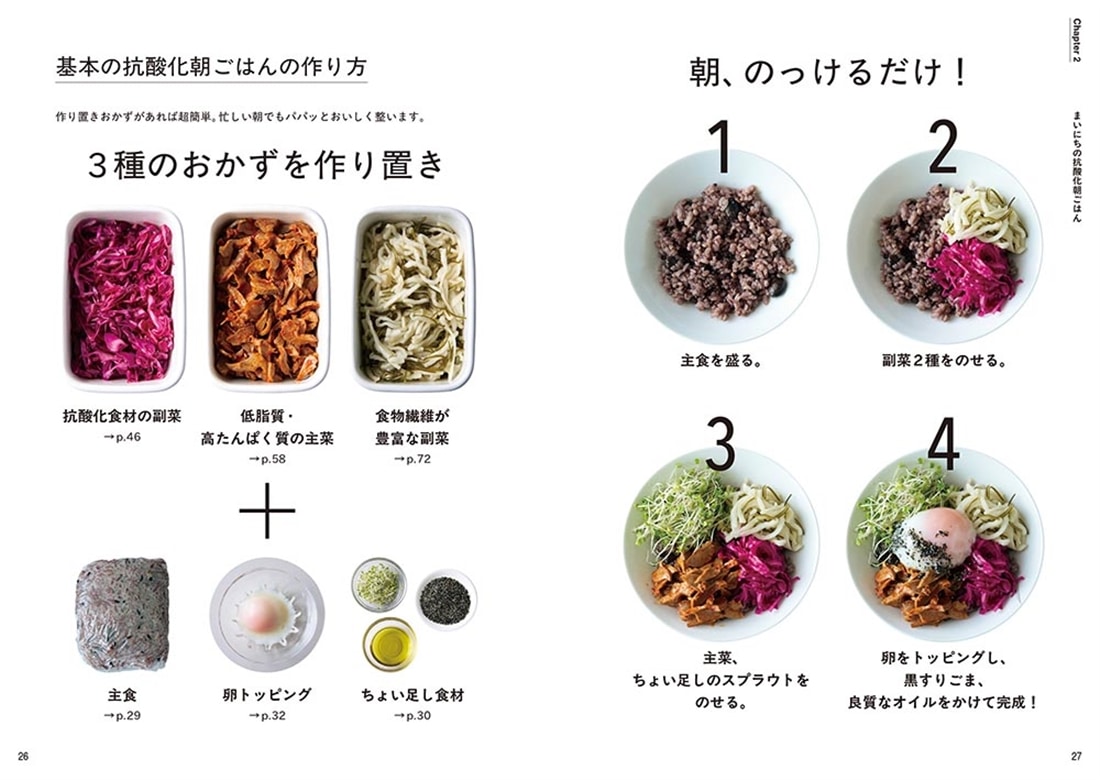 未来のわたしは今日の台所でつくる。 まいにちの抗酸化ごはん