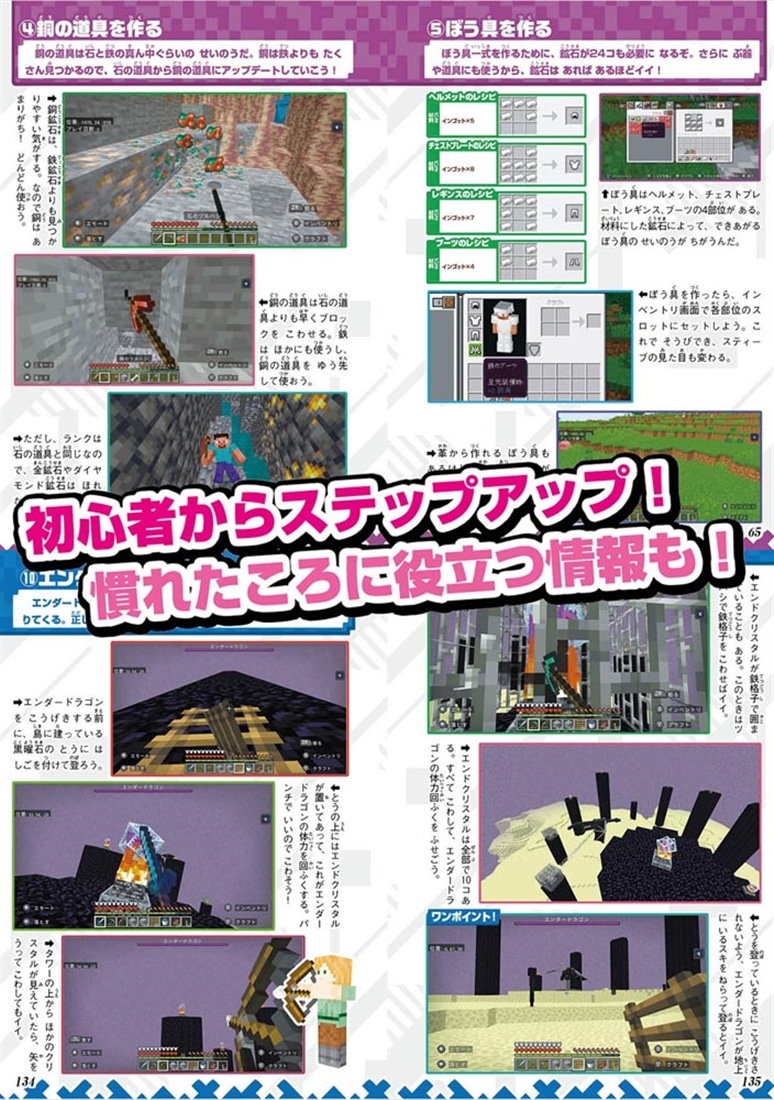 てれびげーむマガジン ゲーム大図鑑 いまから始めるマインクラフト スタートガイド