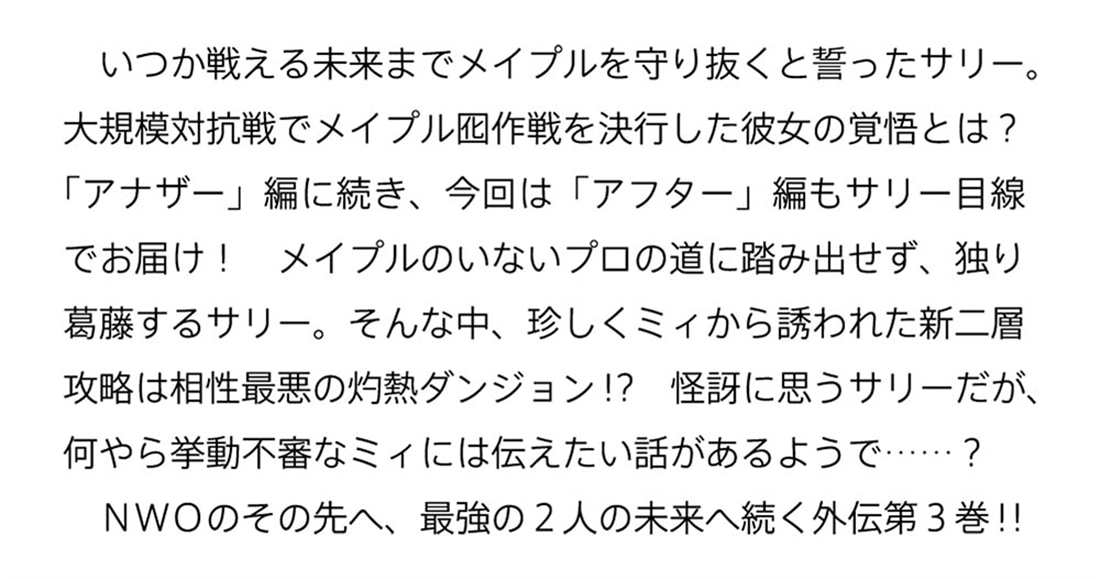 痛いのは嫌なので防御力に極振りしたいと思います。　外伝３