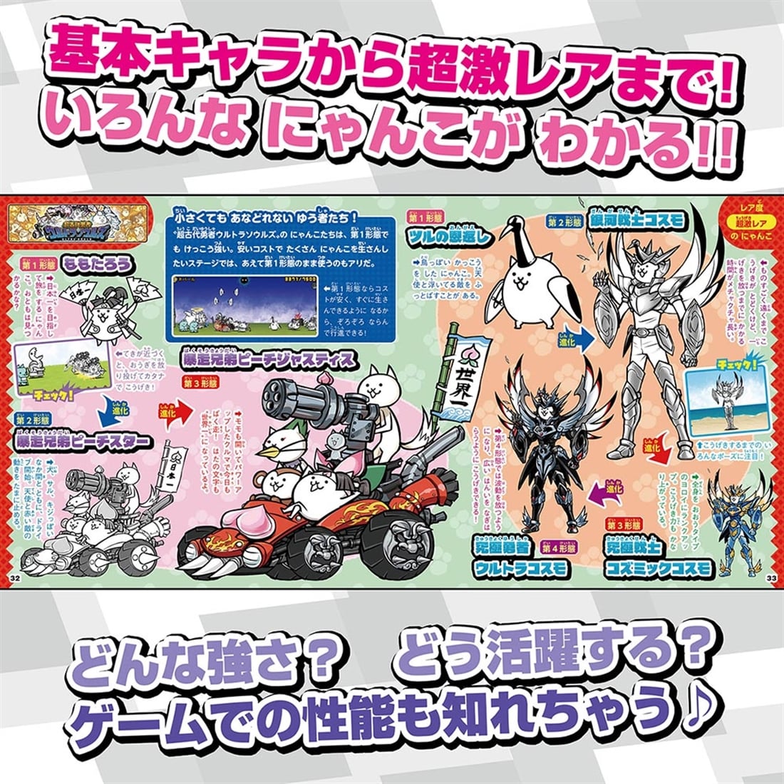 てれびげーむマガジン ゲーム大図かん にゃんこ大戦争 にゃんこ大集合ずかん