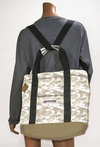 けものフレンズ×OUTDOOR PRODUCTS  GGオリジナル3WAYトートバッグ ジャパリ迷彩