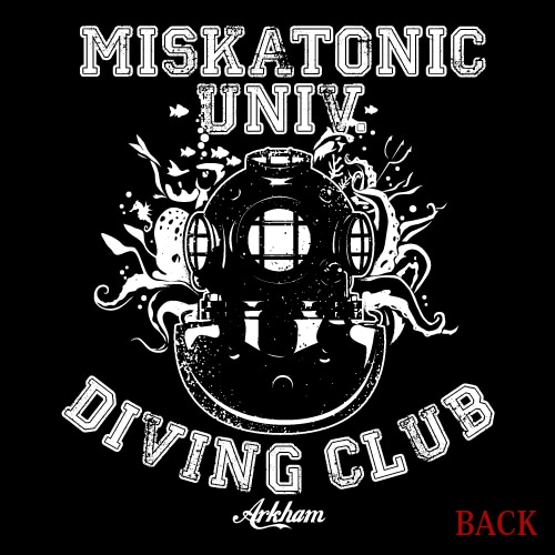 ミスカトニック大学ダイビング部ジャージ / XL / BLACK×WHITE XL / BLACK×WHITE