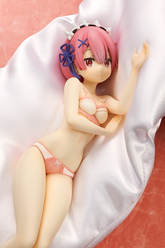 「Re:ゼロから始める異世界生活」ラム添い寝ピンクランジェリーVer.1/7スケールフィギュア ラム添い寝ピンクランジェリーVer.