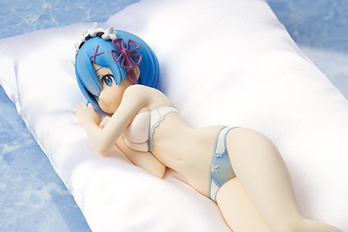 「Re:ゼロから始める異世界生活」レム添い寝ブルーランジェリーVer.1/7スケールフィギュア レム添い寝ブルーランジェリーVer.