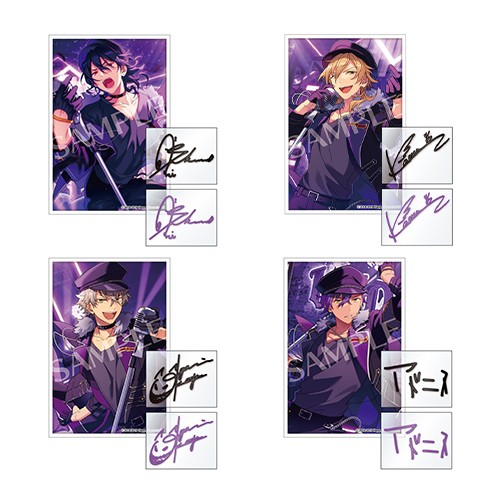 『あんさんぶるスターズ！！』サインステッカー スターラメver. Vol.1  1pcs 1pcs