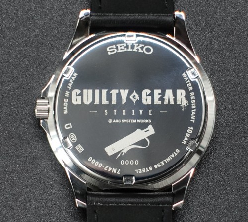 SEIKOコラボウォッチ “GUILTY GEAR”ソル＝バッドガイモデル（特典付き）【受注生産】