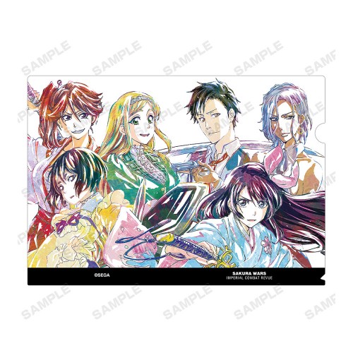 新サクラ大戦 帝国華撃団 Ani-Art クリアファイル