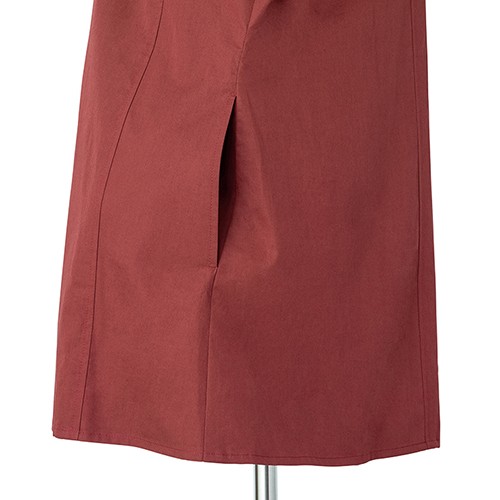 ナポレオンカラーシャツ_ジャケット_Redレディース レディース