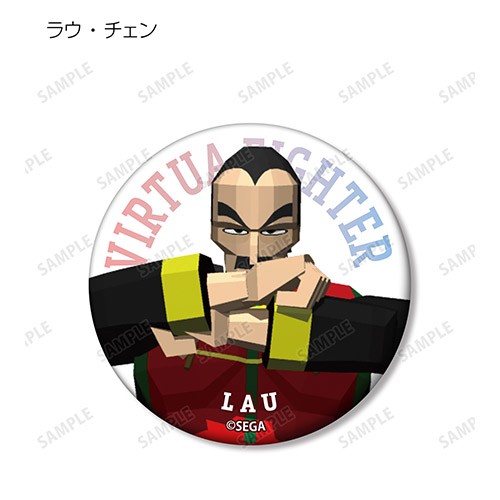 バーチャファイター　トレーディングマット缶バッジBOX BOX