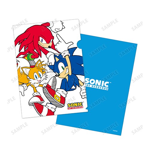ソニック・ザ・ヘッジホッグ＆テイルス＆ナックルズ クリアファイル ソニック・ザ・ヘッジホッグ＆テイルス＆ナックルズ
