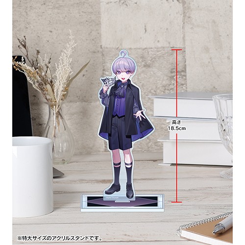 本田ロアロさんイラスト ユーマ　ココヘッド 仮面舞踏会ver. 特大アクリルスタンド【超探偵事件簿 レインコード】 ユーマ　ココヘッド