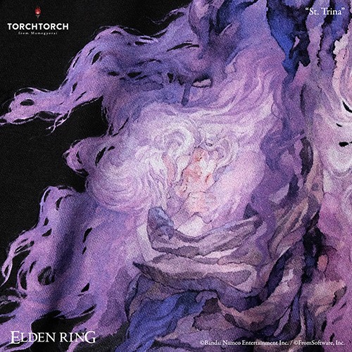 ELDEN RING × TORCH TORCH/ 聖女トリーナ Tシャツブラック Sサイズ ブラック Sサイズ