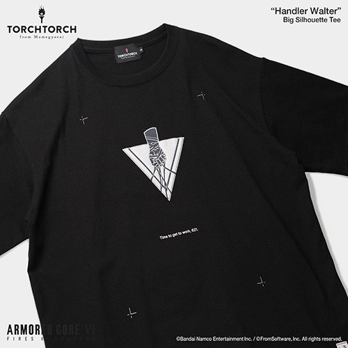 ARMORED CORE VI FIRES OF RUBICON/ハンドラー・ウォルタービッグシルエットTシャツ Sサイズ Sサイズ