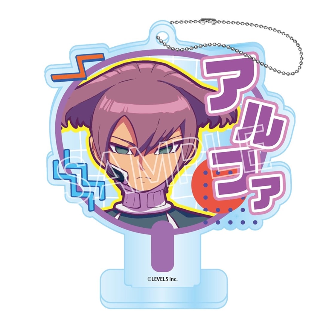 イナズマイレブン英雄たちのヴィクトリーロード ビビッドラインシリーズ　デコうちわキーチェーン Vol.3（単品） デコうちわキーチェーン 単品