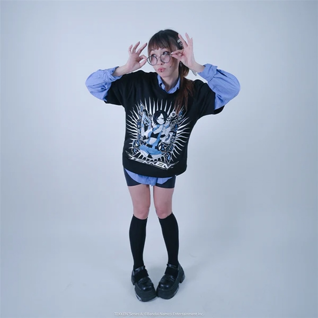 TEKKEN 8 いいじゃんアーティストTシャツコレクション jbstyle. 風間飛鳥 【3XL】 3XL