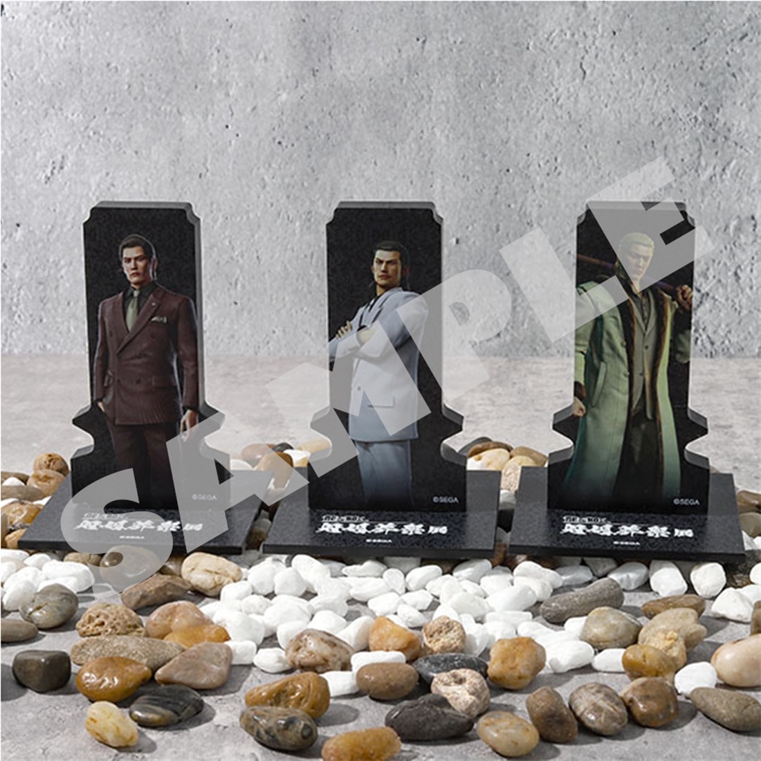 『龍が如く』 冠婚葬祭展 墓石アクリルスタンド 錦山彰 錦山彰