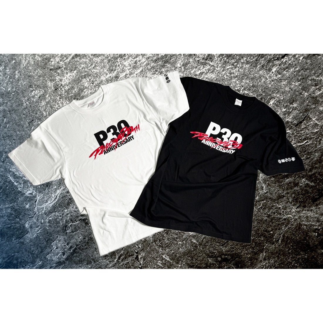 P30th ロゴ Tシャツ（ブラック) XLサイズ ブラック XL