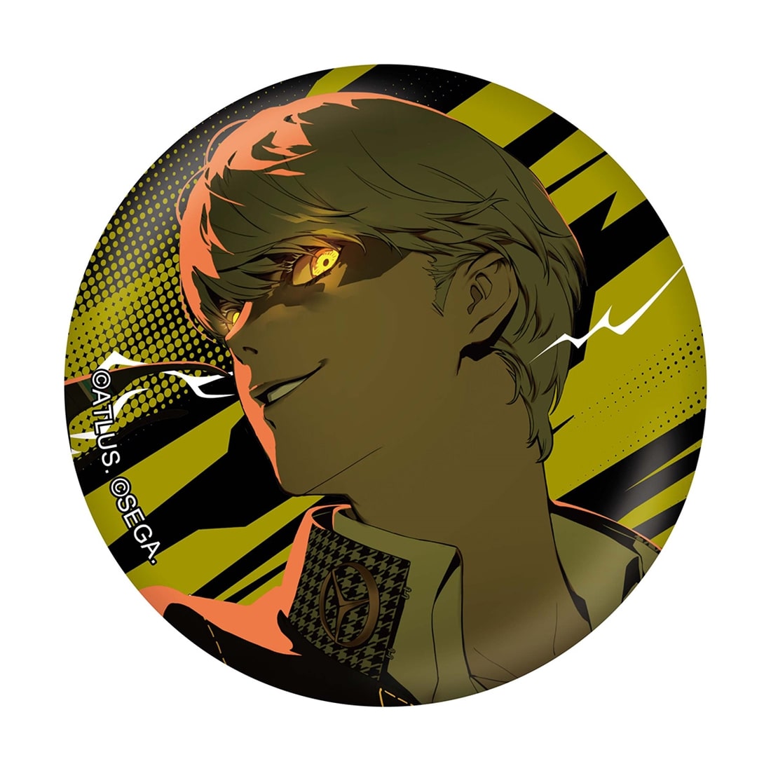 P30th 30周年記念イラストA 主人公レンチキュラー缶バッジ（P4） P4