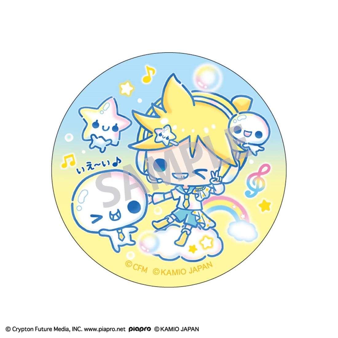 初音ミク×ぷくぷくあわわちゃんトレーディング缶バッジ 【1BOX】