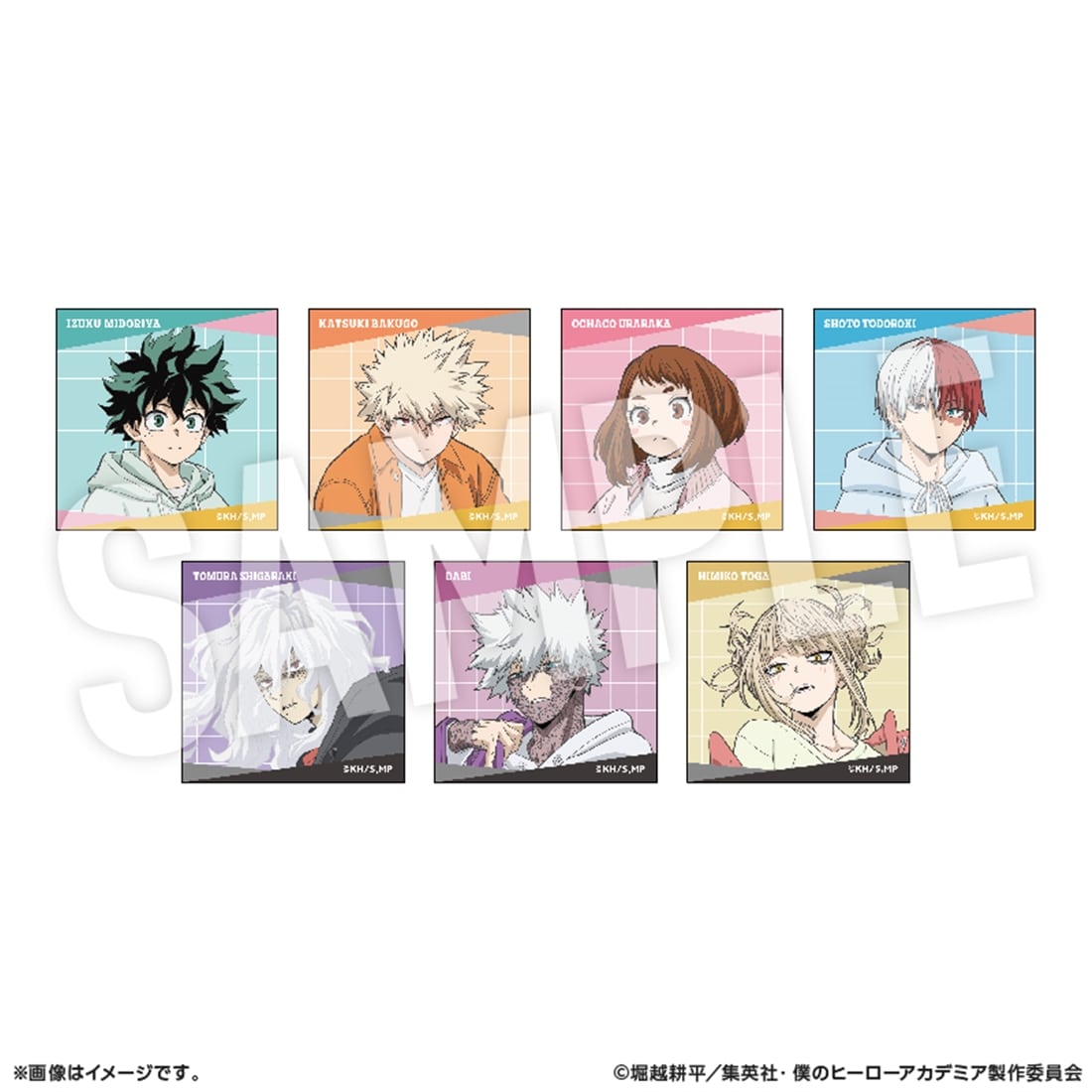 僕のヒーローアカデミア トレーディングステッカー vol3 アニメ10周年記念 リバイバル 【1BOX】