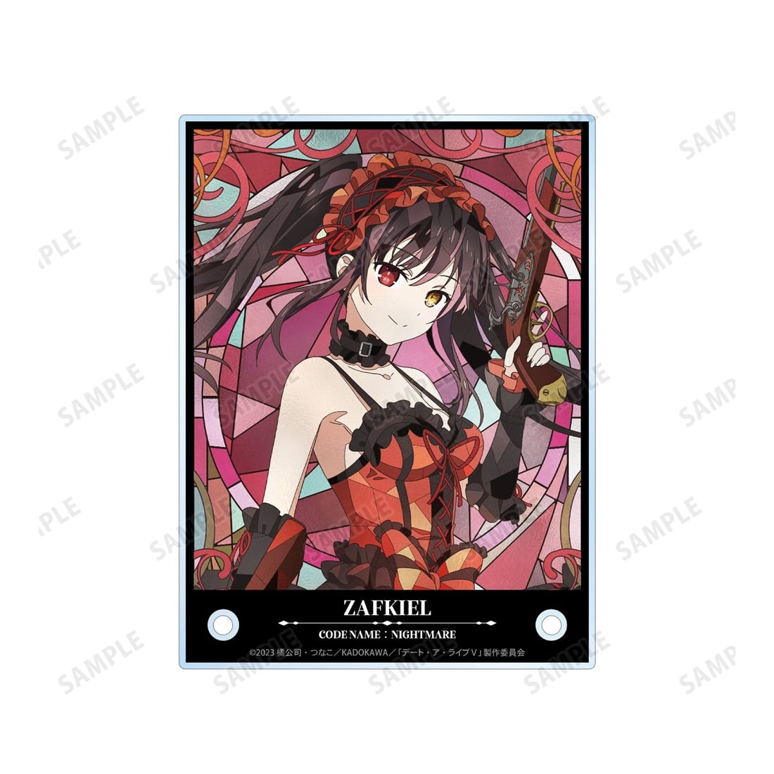 デート・ア・ライブV 時崎狂三 Aure Glass A6アクリルパネル