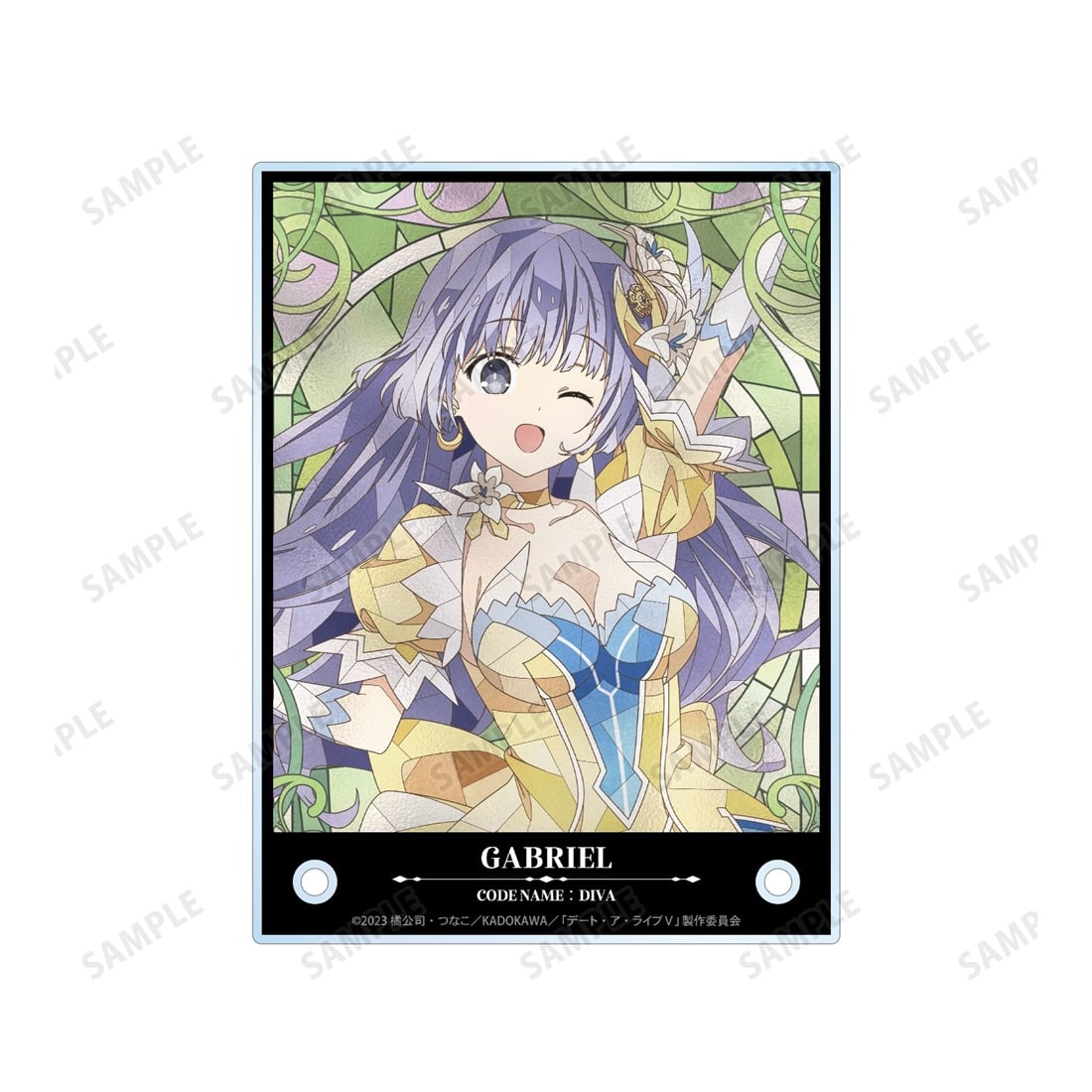 デート・ア・ライブV 誘宵美九 Aure Glass A6アクリルパネル