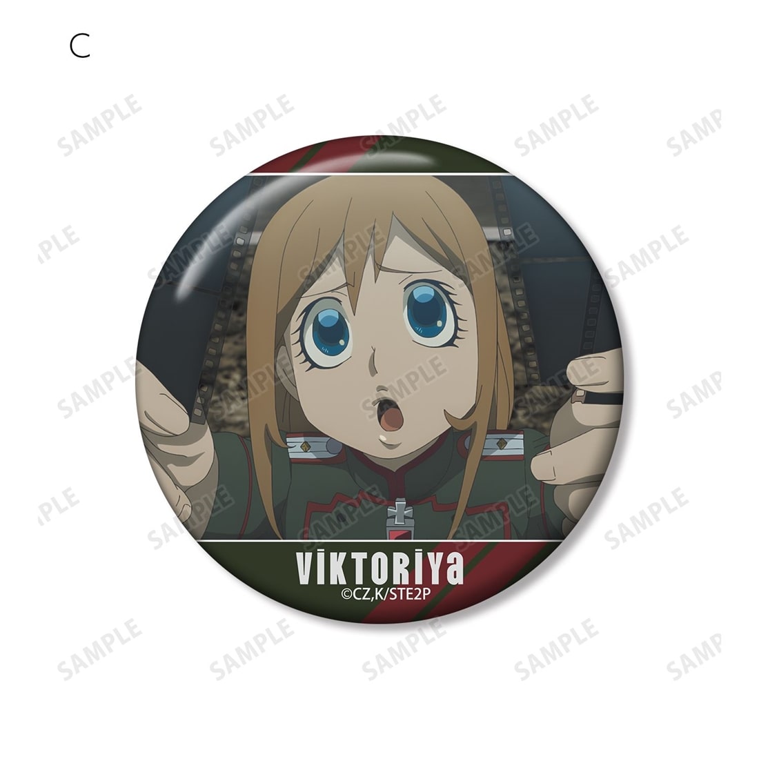 幼女戦記Ⅱ ヴィーシャ 場面写缶バッジ3個セット
