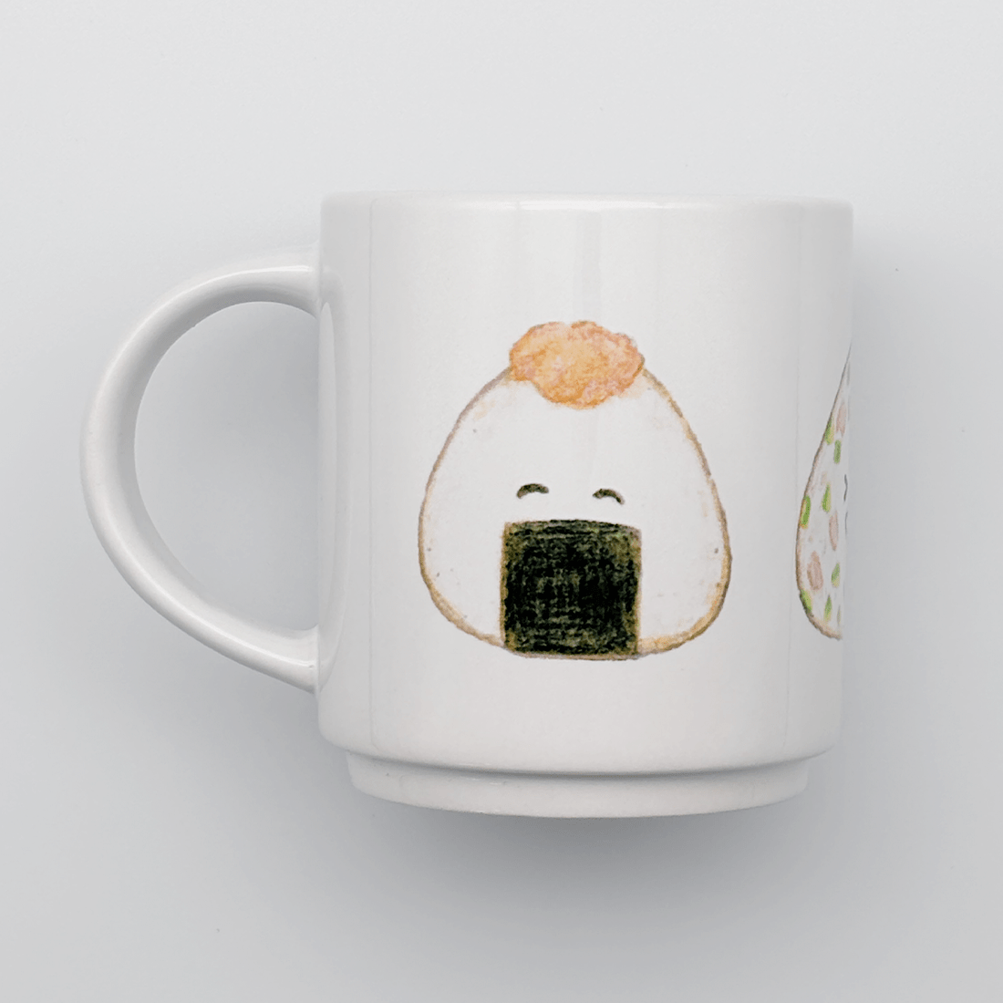 まいのおやつ まほうの食育絵本シリーズ スタックマグカップA おにぎり