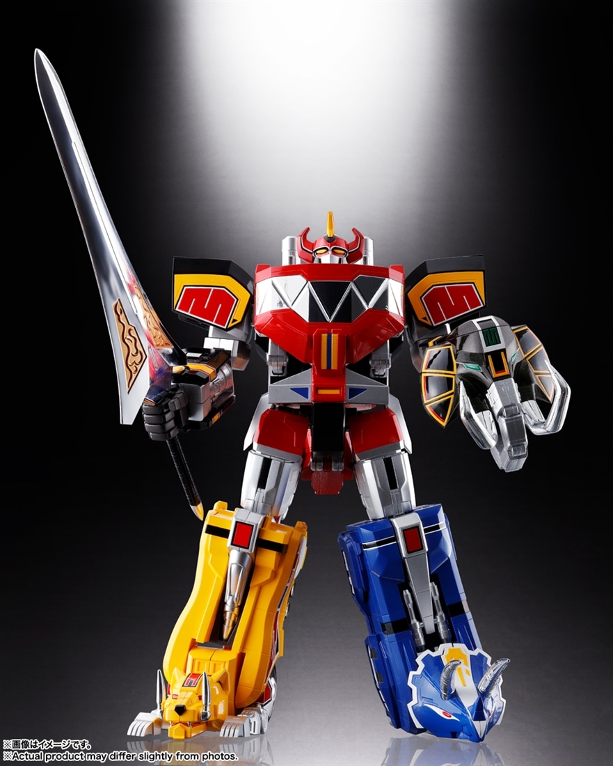『恐竜戦隊ジュウレンジャー』 超合金魂 GX-72 大獣神 ＆ GX-78 ドラゴンシーザー 獣帝大獣神