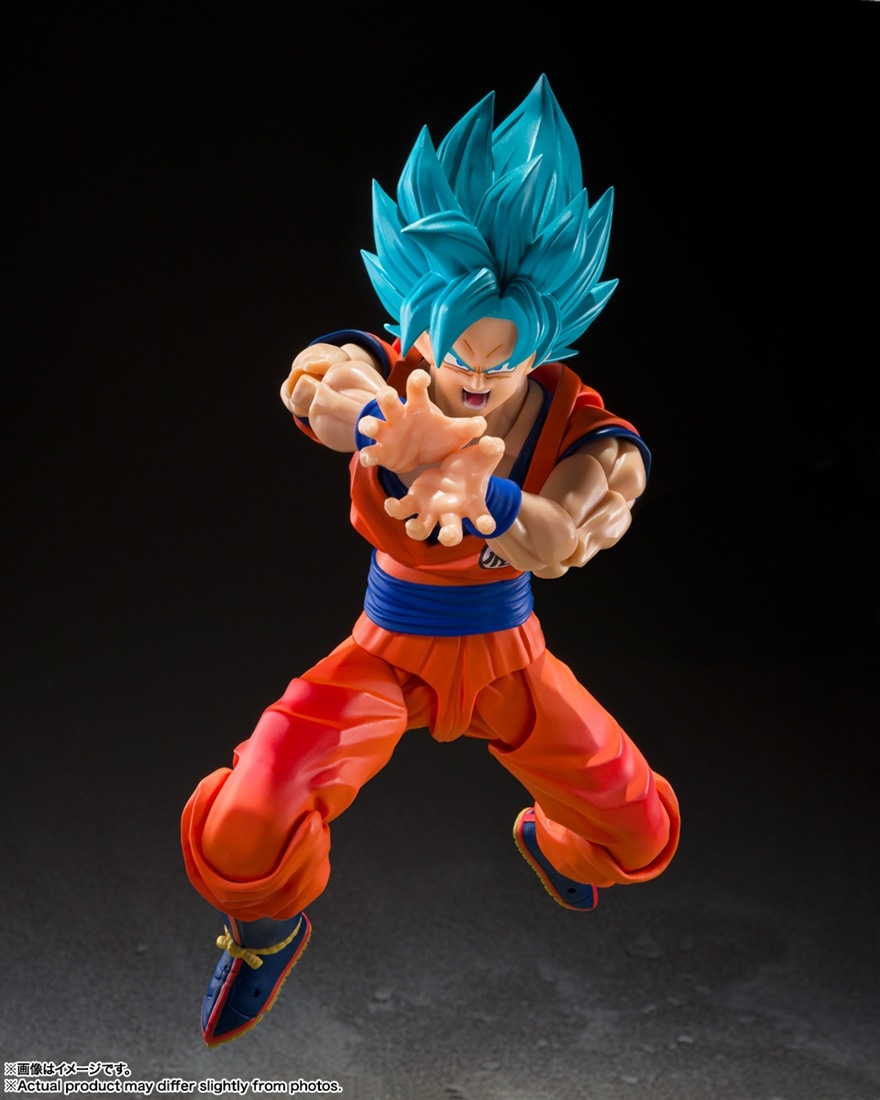 ドラゴンボール超 S.H.Figuarts 超サイヤ人ゴッド超サイヤ人孫悟空〈限界を超えし蒼き力〉