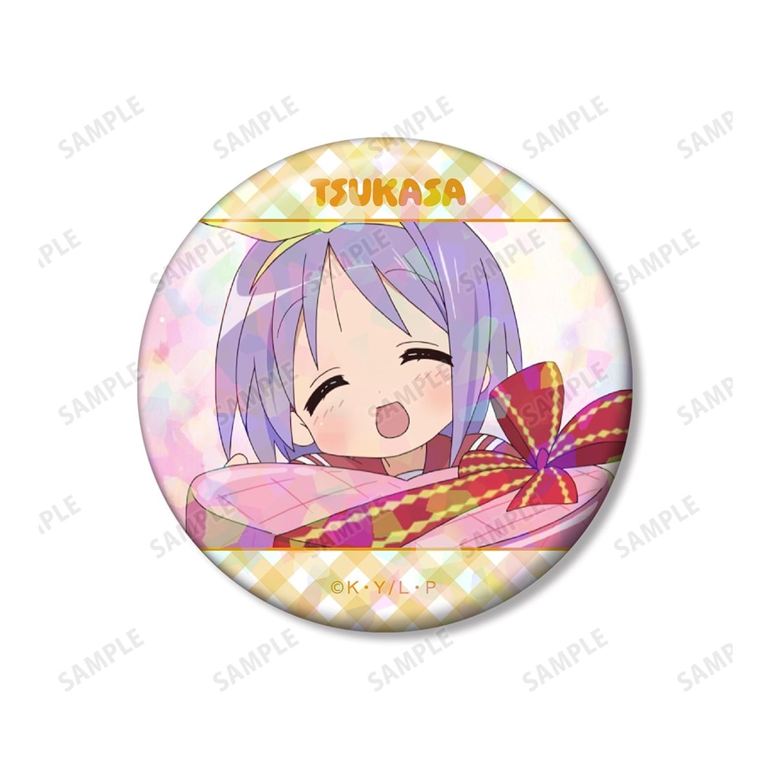 らき☆すた 柊つかさ 場面写ホログラム缶バッジ3個セット