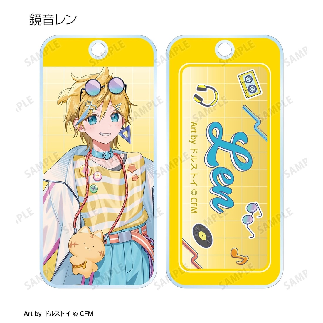 初音ミク 描き下ろし シティポップver. Art by ドルストイ トレーディングアクリルキータグ 【1BOX】